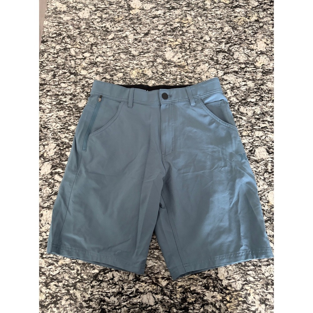 Hurley Mens Dri-FIT Hybrid Walk Shorts Slate Blue Size 30 Performance Shorts